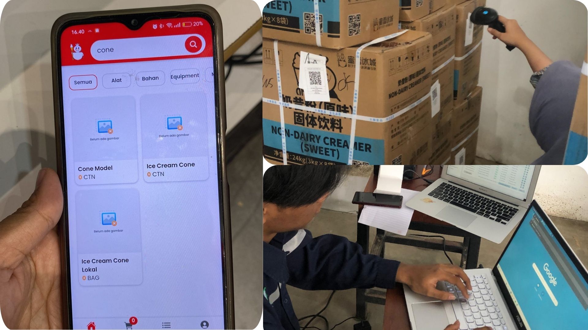 Internal Inventory & Shopping App